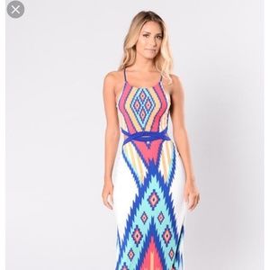 Rio de jeneiro Fashion Nova maxi dress